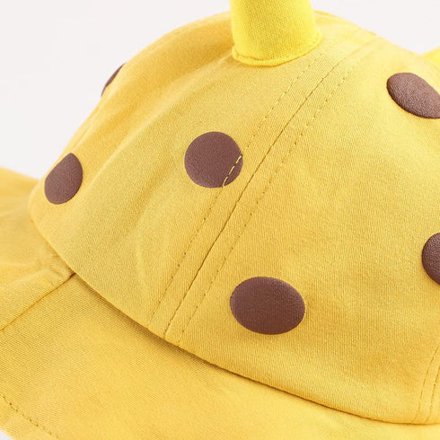 Children's Hat Cute Fawn Cartoon Baby Pot Hat Sunshade Hat Circumference 19.7inch