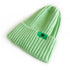 Warm knitted smiling face multicolor hat 13.77 inches