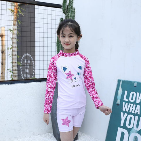 Long Sleeve Sunscreen Swimsuit