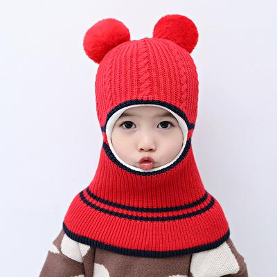 Baby hat scarf autumn and winter Circumference 18.1-19.7inch (46-50cm)