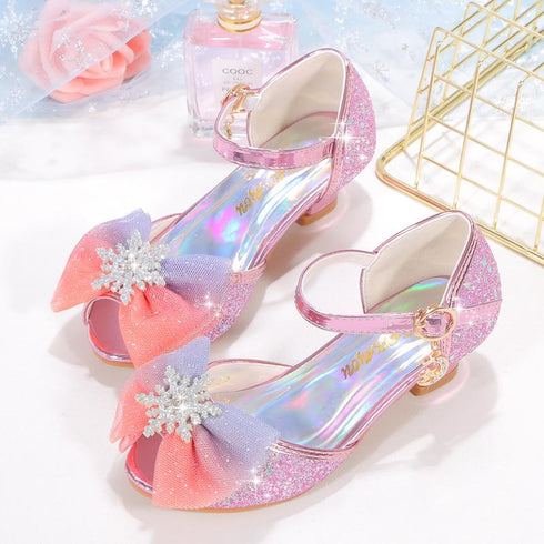 Girls Summer High-heeled Sandals