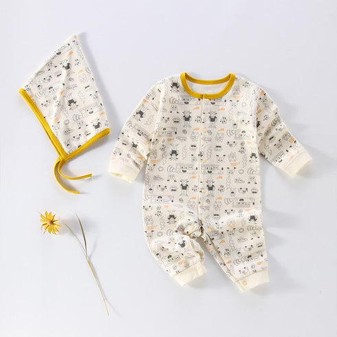 Baby's Thin Cotton Jumpsuit