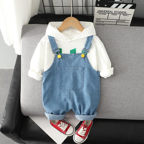 Spring and Autumn Children's Leisure Straps Two-Piece Set