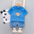 Children's Short Sleeve Suit Summer
