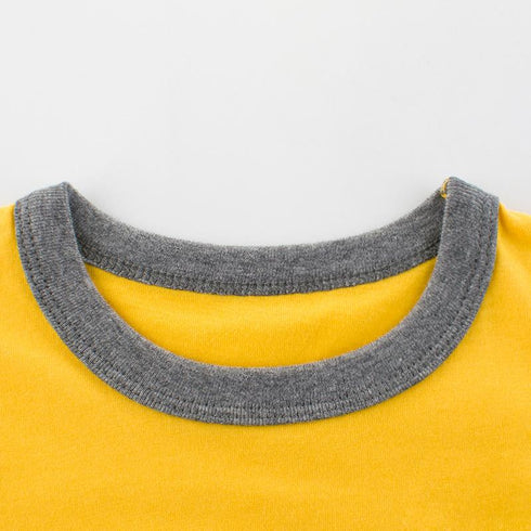 Summer Children's Short-sleeved Owl/Hedgehog