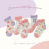Children's Candy Colored Socks (five Pairs)