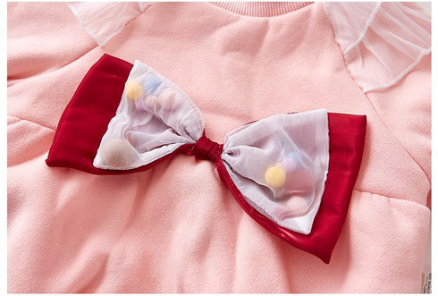 Baby Triangle Fart Clothes Female Bao Plus Velvet Double-Layer Pussyole Climbing Clothing