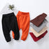Spring and autumn plus velvet high waist belly pants