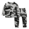 Casual vests camouflage pants two-piece set