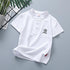 Summer children stand collar short sleeve