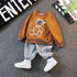Spring and autumn boys' long sleeve suit