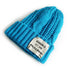 Cloth label knitted wool hat 14.96-18.11 inches