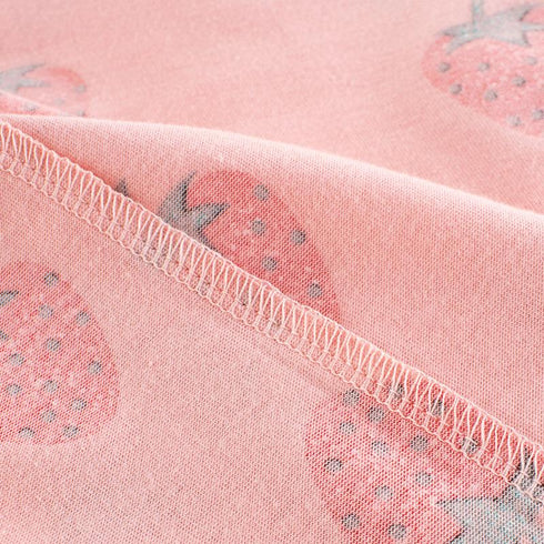 Summer girls new strawberry short sleeves