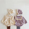 Spring baby 100-day lace ruffled long sleeve one-piece climbing suit