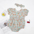 Newborn baby short sleeve jumpsuit