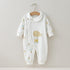 Spring and autumn cotton newborn jumpsuit