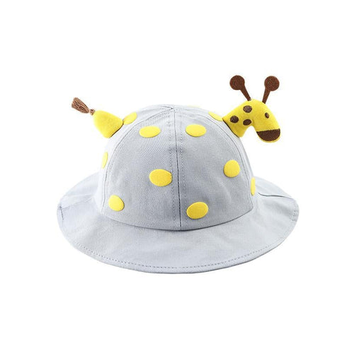 Children's Hat Cute Fawn Cartoon Baby Pot Hat Sunshade Hat Circumference 19.7inch