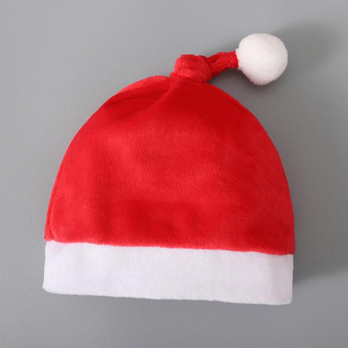 Santa Claus Long Sleeve Jumpsuit Hat Two-Piece Set