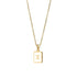 Cube Fritillaria Pendant Necklace