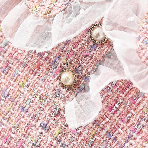 Girls Small Fragrant Style Dress New Long Sleeve Dress For Girls In Autumn