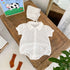 Small lapel lace fart Haha jumpsuit climbing suit