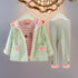 Baby girl casual cartoon long sleeve suit