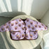 Children's cotton-padded jacket liner on both sides wear cotton-padded baby coat