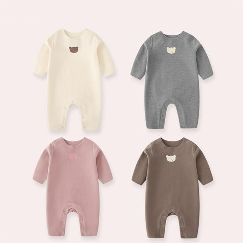 Double-sided German velvet baby one-piece Harbin clothes close-fitting bottoming shirt