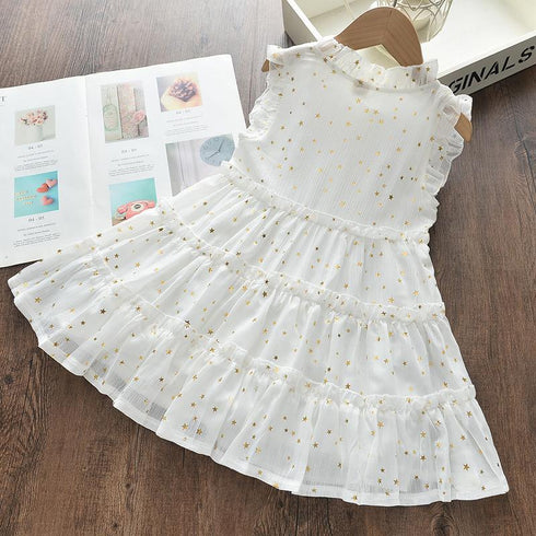 Girls' Summer Dress Princess Dress