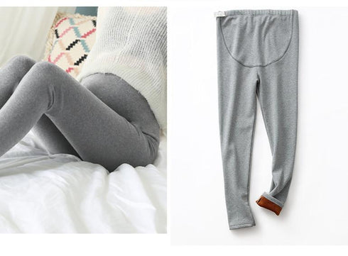 Winter pregnant women belly leggings