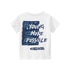 Summer boy letter printed short sleeve
