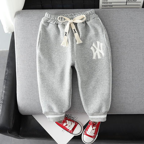 Children's Autumn/Winter Warm Sports Pants