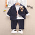 LAPEL SUIT Three Piece Performance Runway Suit Long Sleeve Suit