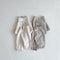 Spring and Autumn Cute Duckling Suit Cotton Jacket Pants