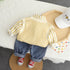 Children's Spring and Autumn Shirt Leisure Three-Piece Set