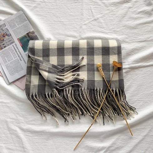 Womens Large Cashmere Scarf