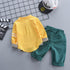 Boys spring and autumn suit two-piece set