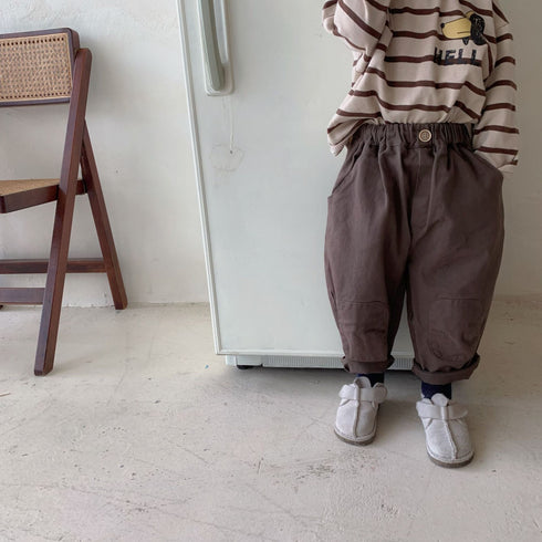 Children's Casual Pants Loose Turnip Pants
