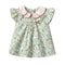 Girl Baby Summer Small Broken Flower Doll Collar Princess Skirt