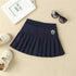 Summer Girls' College Style Pleated Skirt