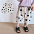 Polka Dot Pants Loose Cropped Pants