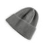 Monochrome casual knit flanged wool hat 15.74-18.89 inches