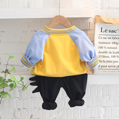 Boys spring and autumn three-piece set