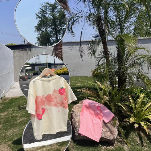 Tie Dyed T-shirt Short Sleeve Children's Casual Top