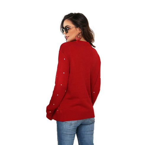 Christmas long sleeve sweater
