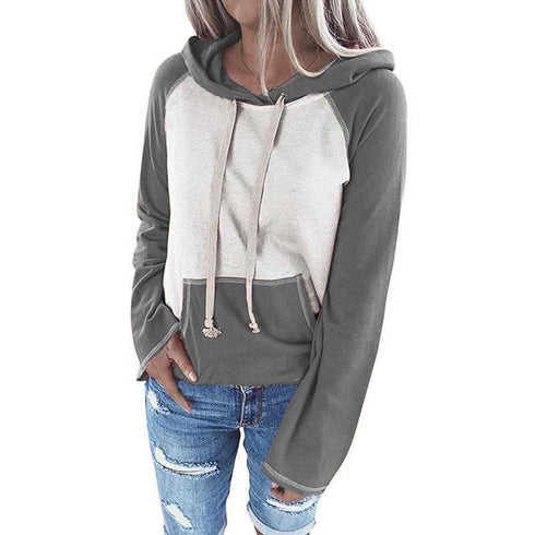 Hooded Turtleneck Casual Wear