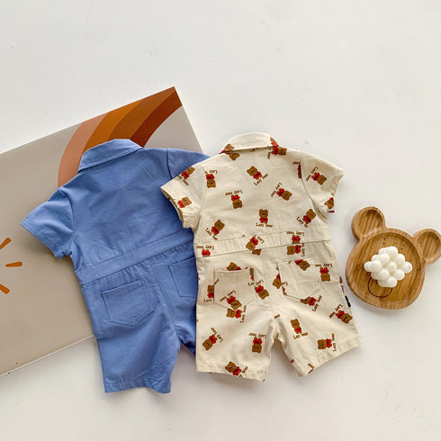 Casual jumpsuit Short-sleeved Hachi Climbing Clothing