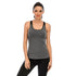 Two-in-one long Yoga Vest Hollow Back Vest Soft Slim Yoga Suit