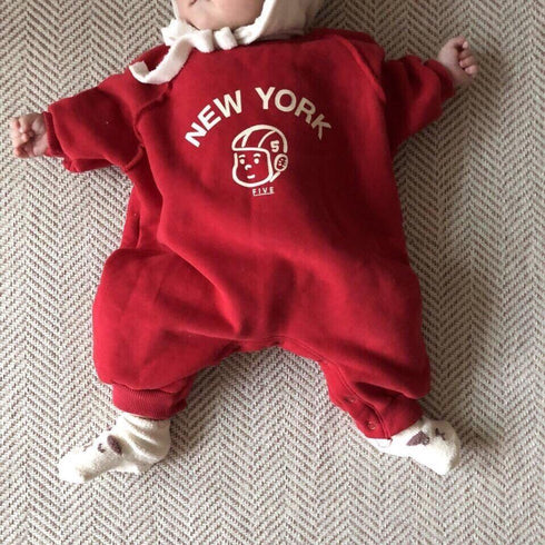 Children's climbing clothes letter loose leisure climbing clothes