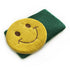 Cartoon smiley face-protecting knitted wool warm hair band